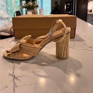 Wrap ankle bow tie 3” heel